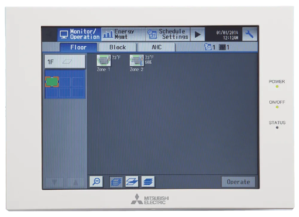 Mitsubishi Electric AE-200A vrf master controller