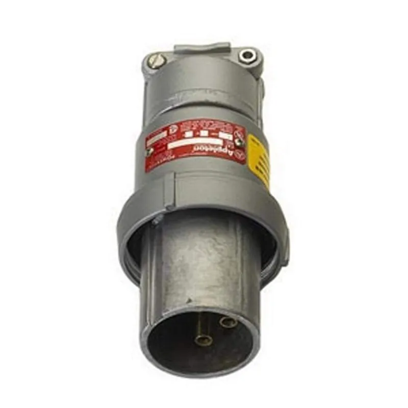 Appleton ACP3044BC Powertite Grounding Style 1 Shell Only Metallic Clamp Ring Plug 30 AMP 4-Pole, 4-Wire