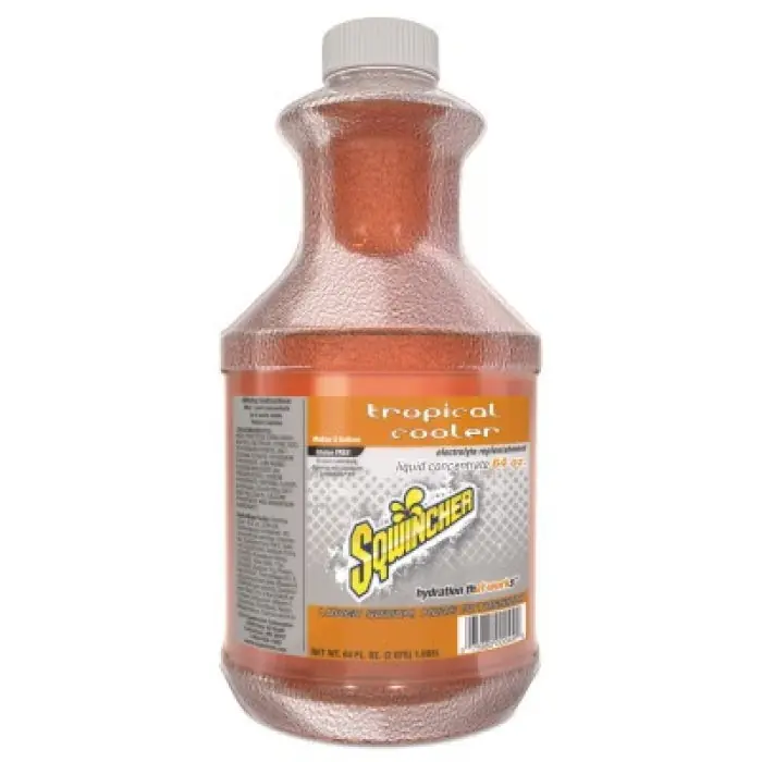 Sqwincher 030329-TC liquid concentrate tropical cooler 64 oz
