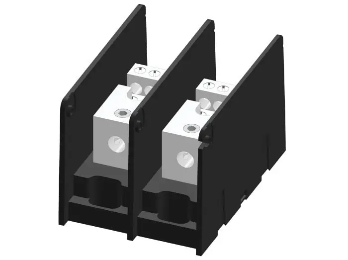 Mersen MPDB67522 Mpdb Series Ul 1953 Open-Style Power Distribution Blocks