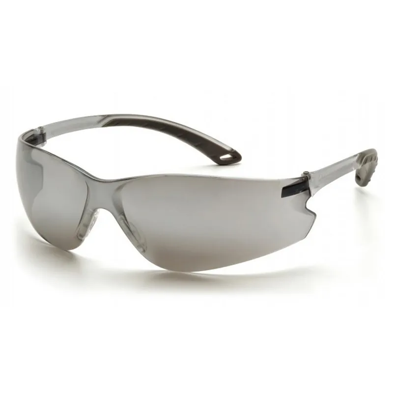 Pyramex S5870S Itek Safety Glasses with Silver Mirror Lens