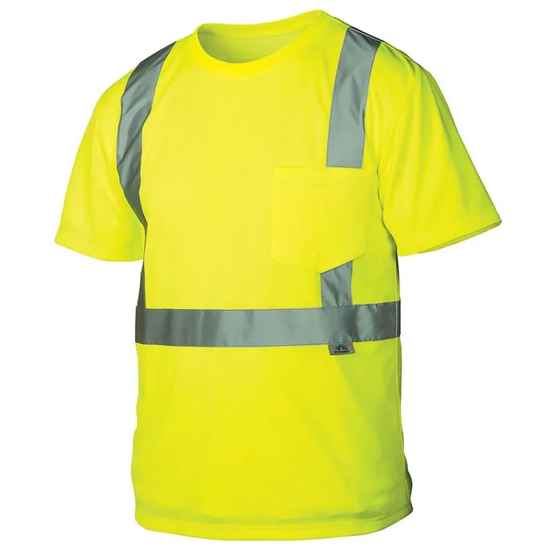 Pyramex RTS2110-M RTS21 Series T-Shirt Hi-Vis Lime - Size Medium