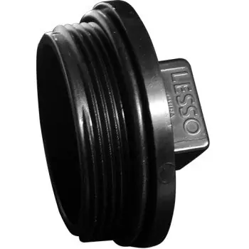 Lesso America LN106R-040B Abs Dwv Cleanout Plug 4