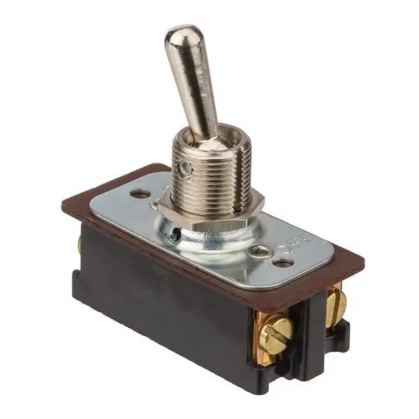 Nsi 78290TS Toggle Switch 125/250 VAC 8/16 A DPST ON-OFF