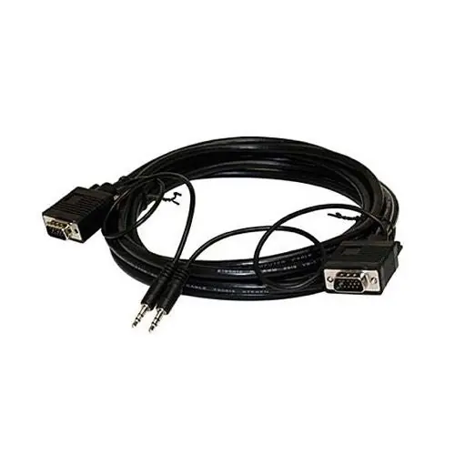 Steren 253-212BK Svga + 3.5mm Stereo M/M Video Display/Au