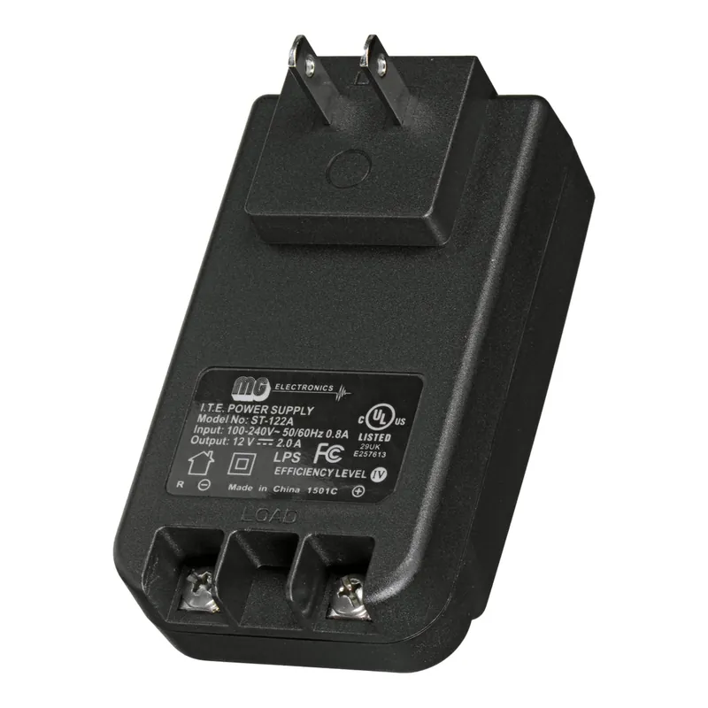 Mg Electronics ST-122A 12VDC 2A Power Supply with Screw Terminals