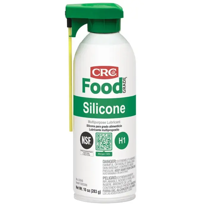 Crc 3040 Food Grade Silicone Lubricant 16oz Aerosol