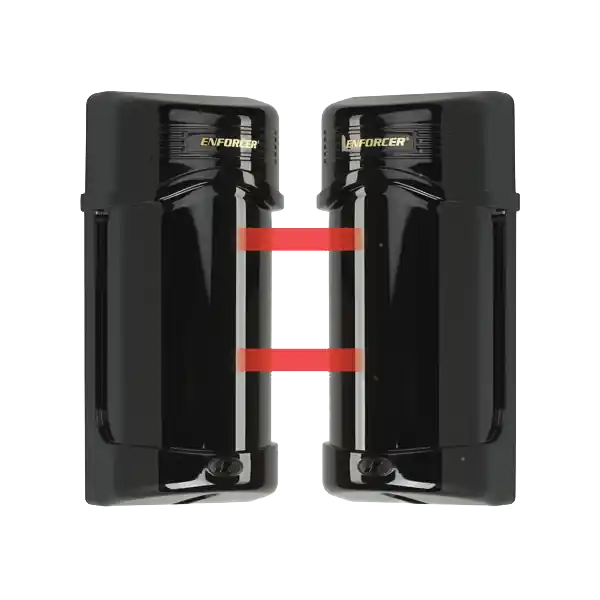 Seco-Larm E-960-D190Q Twin Photobeam with Laser Beam Alignment, 190ft outdoors