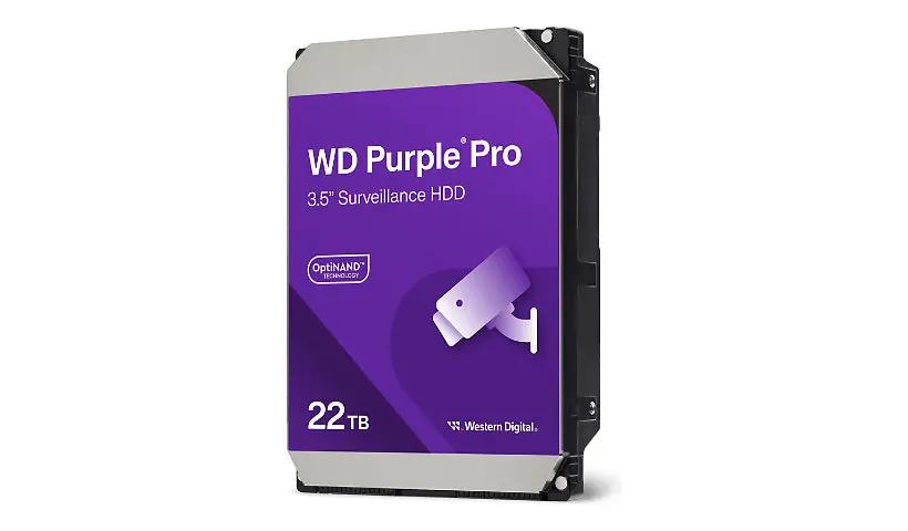Western Digital WD221PURP Purple Pro 3.5 inches Internal, 22TB