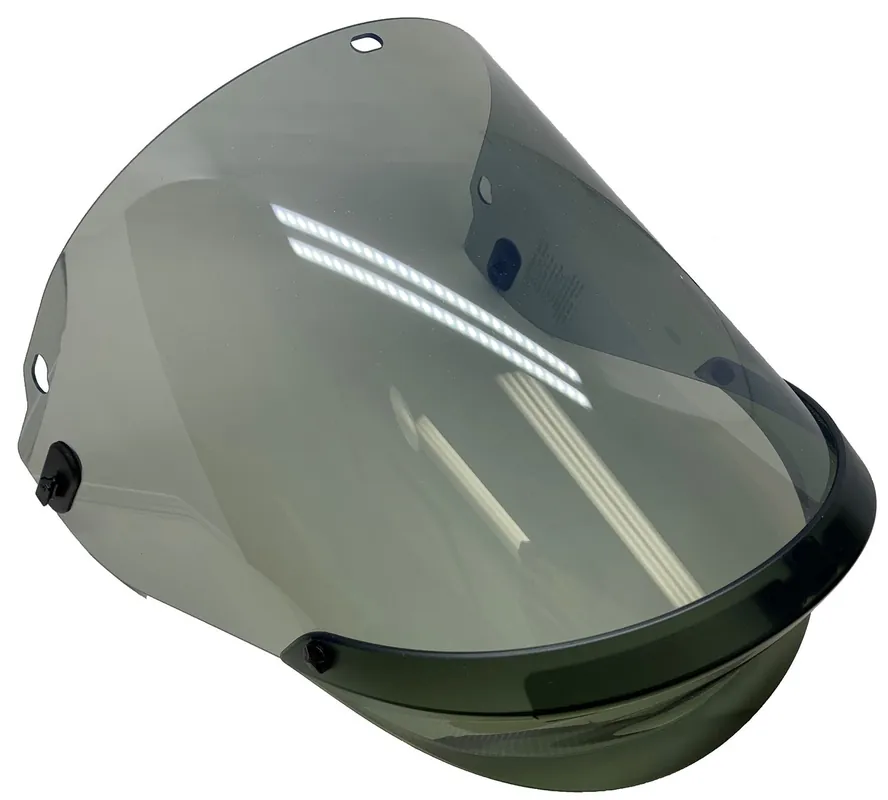 Chicago Protective Apparel WV-ARC-12AD-EC Arc Hood Window With Chin Cup 12 Cal / cm2