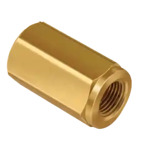 J/B Industries U6-4B Female Flare x Female Pipe Adapter 1/4 inches x 1/4 inches