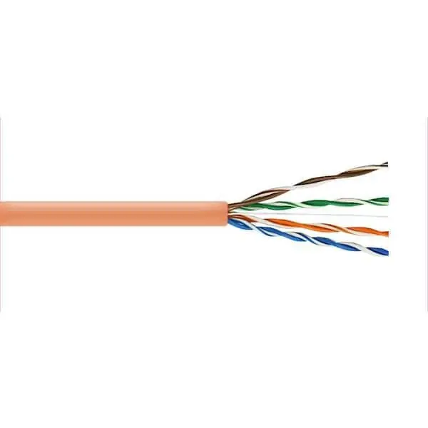 Wavenet 5E04UROR Cable Cat 5e 4 Pair 1000 feet Pvc