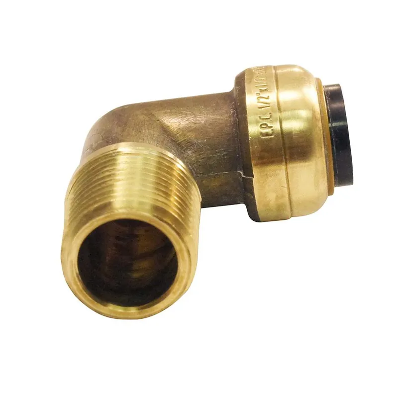 Tectite 10177351 Male Push Elbow, 90 Deg, 1/2 In