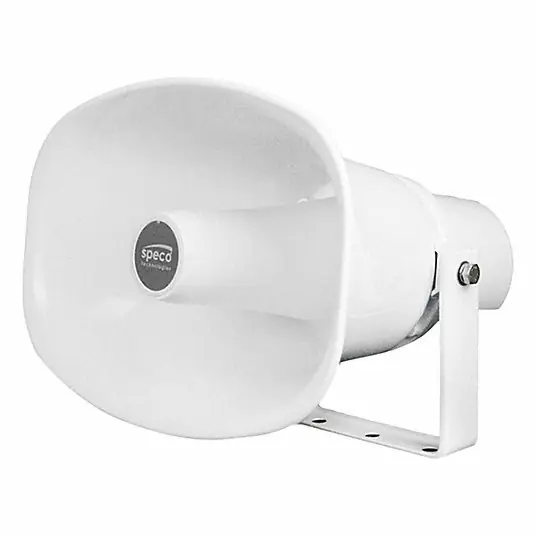 Speco SPIPH9AM IP Horn Speaker with Mic 30W PoE