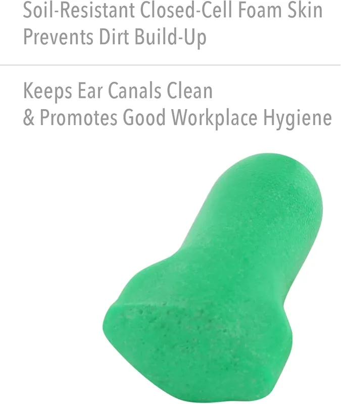 Howard Leight LPF-1 Max Lite Disposable Foam Uncorded Earplugs (Pack of 200)