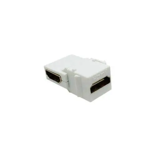 Calrad 28-166K-RT Right Angle HDMI Feed Thru Keystone Insert