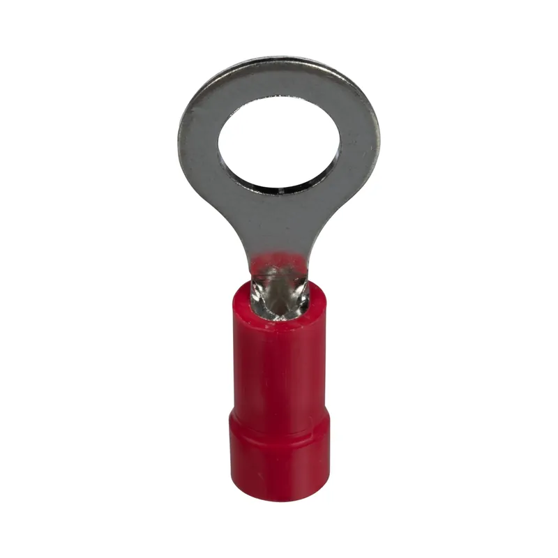 Panduit EV18-14RB-Q StrongHold Insulated Ring Terminal 22-18 AWG (Pack of 25)