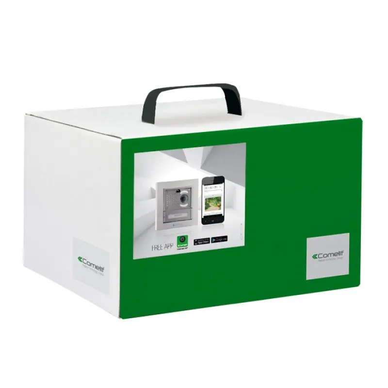Comelit 8513IM Kit W/ Ikall Metal Entrance Panel