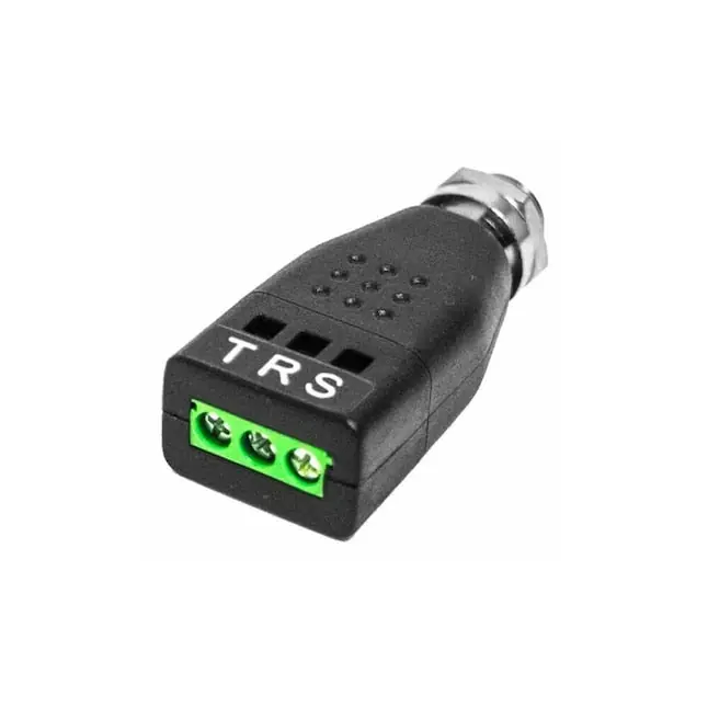 Calrad 30-295-T 3.5mm Stereo Solderless Jack to Terminal Block Inline