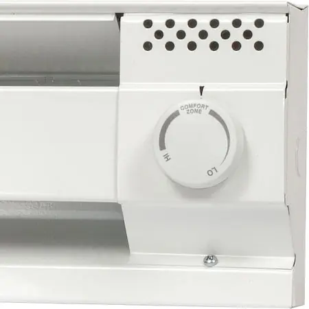 Cadet BTF1W Electric Baseboard Heater Thermostat 1 Poles 120/208/240V