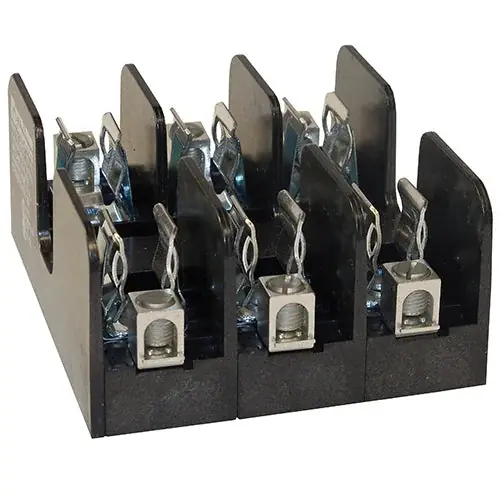 Mersen 20608 Open Style Fuse Block 250 VAC/VDC 60 A Class H 3 Poles