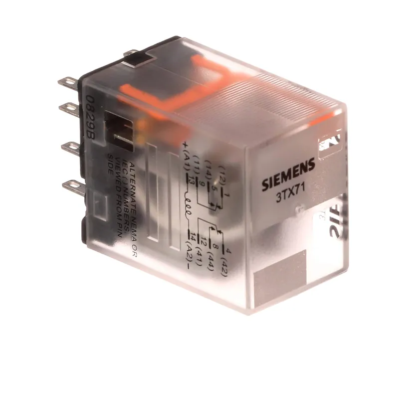 Siemens 3TX7111-3DC03C Basic Plug In Relay DPDT 24VDC
