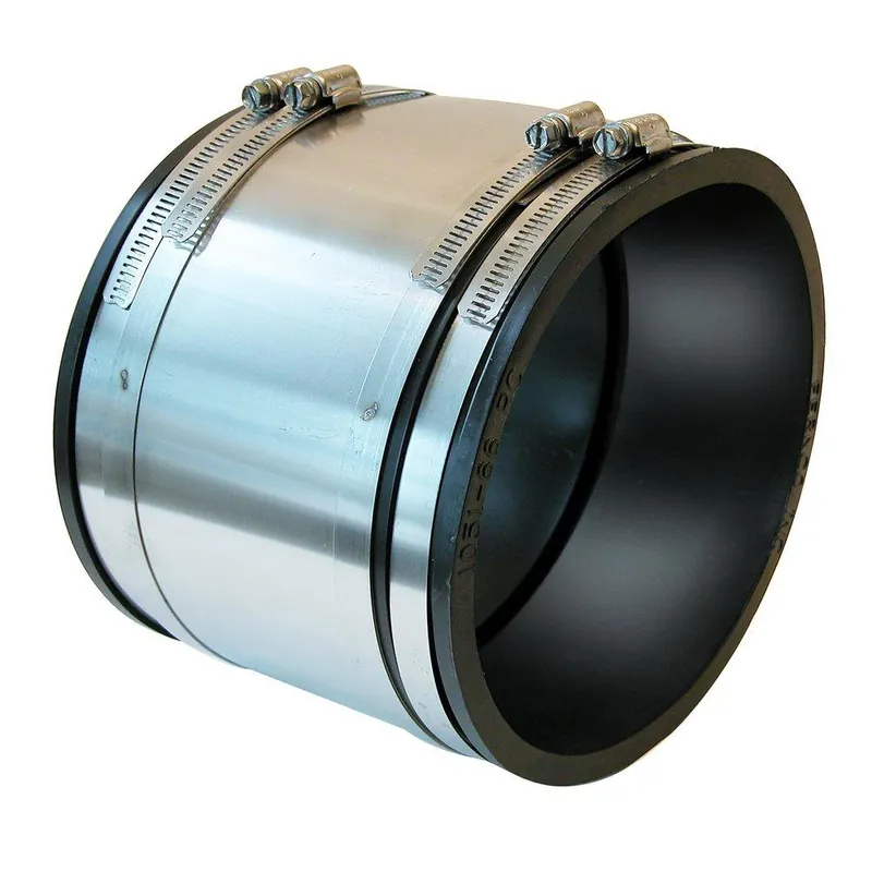 Fernco 1006-64RC 6 x 4 in. Concrete x Cast Iron and PVC Flexible Coupling
