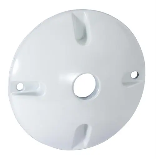 Topaz WRC150W 1-Hole 1/2-Knockout Round Cover