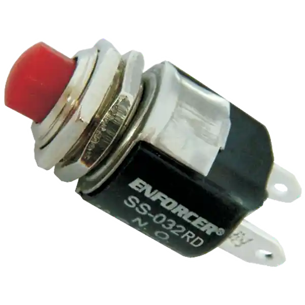 Seco-Larm SS-032Q/RD Red Push Button with N.O. Switch