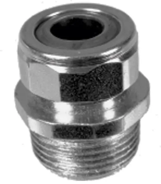 Topaz 100B650 Steel Flex Cord Connector 1 in