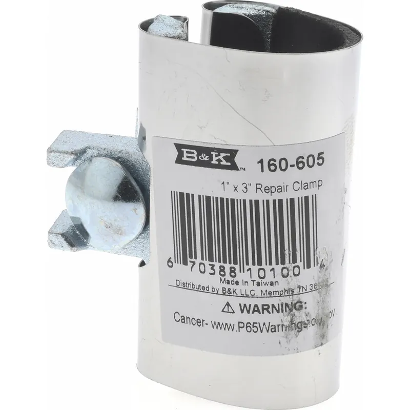 Mueller Industries 160-605 B & K Pipe Repair Clamp Stainless Steel 1 "