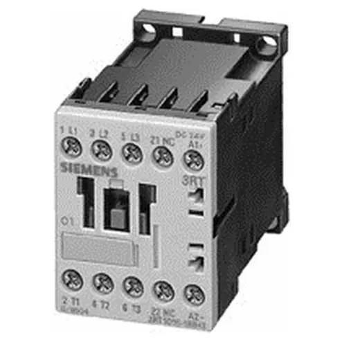 Siemens 3RT1015-1AV62 Sirius Power Contactor 480 VAC 7 A 3NO Contact