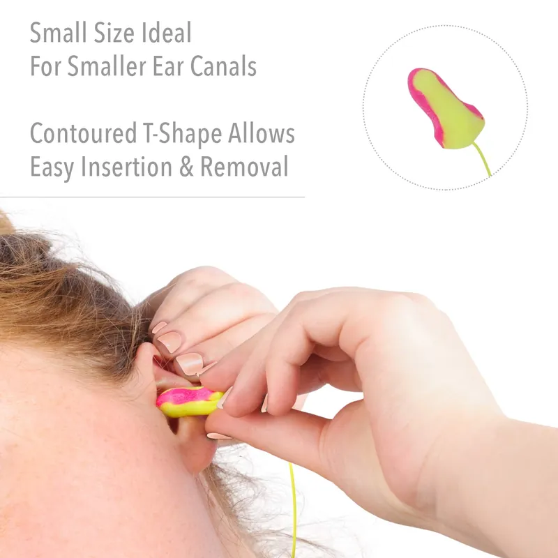 Howard Leight LL-30 Laser Lite Disposable Foam Corded Earplugs 100 Pairs