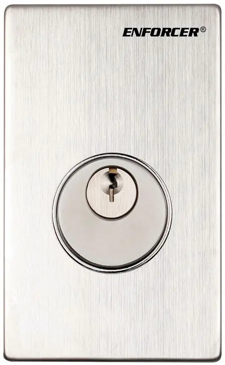 Seco-Larm SD-7231-6MQ Key Switch Mortise 1 Gang Maintained On/off