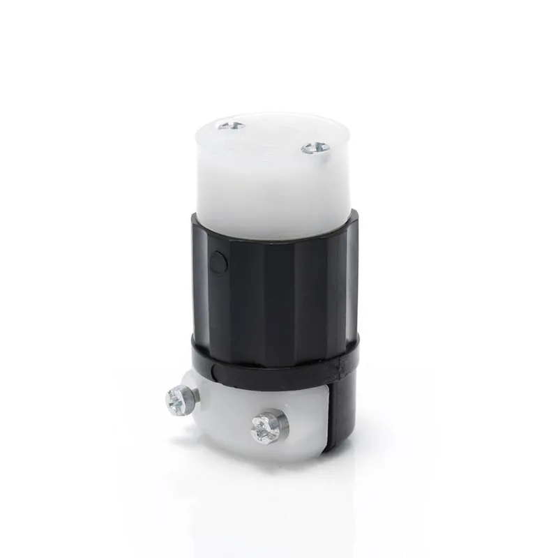 Leviton ML2-C 15 Amp, 125 Volt, Locking Connector, Industrial Grade, Grounding, MiniLock