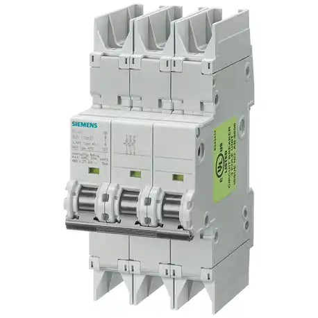 Siemens 5SJ4325-8HG42 Sentron™ Type NSJ Miniature Circuit Breaker 240 VAC 25 A 3 Poles
