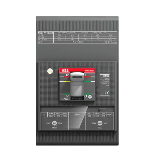 Abb THED136100 Xt4N 250 Tmf 150-1500 3P F F Ul/Csa + Xt4 Ul 3P Etik.Laser 100% Iu Rated