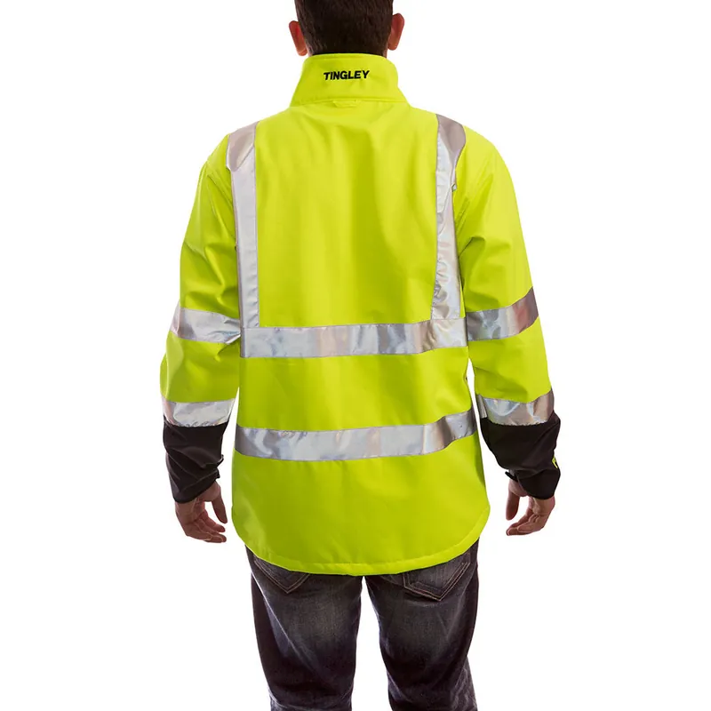 Tingley J25022-S Phase 3 Fleece Lined High Visibility Class 3 Jacket Small