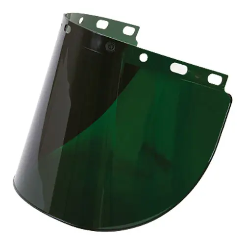 Fibre-Metal 4178-IR/UV5 Green Shade 5 Propionate Faceshield, 8 x 16.5 inch
