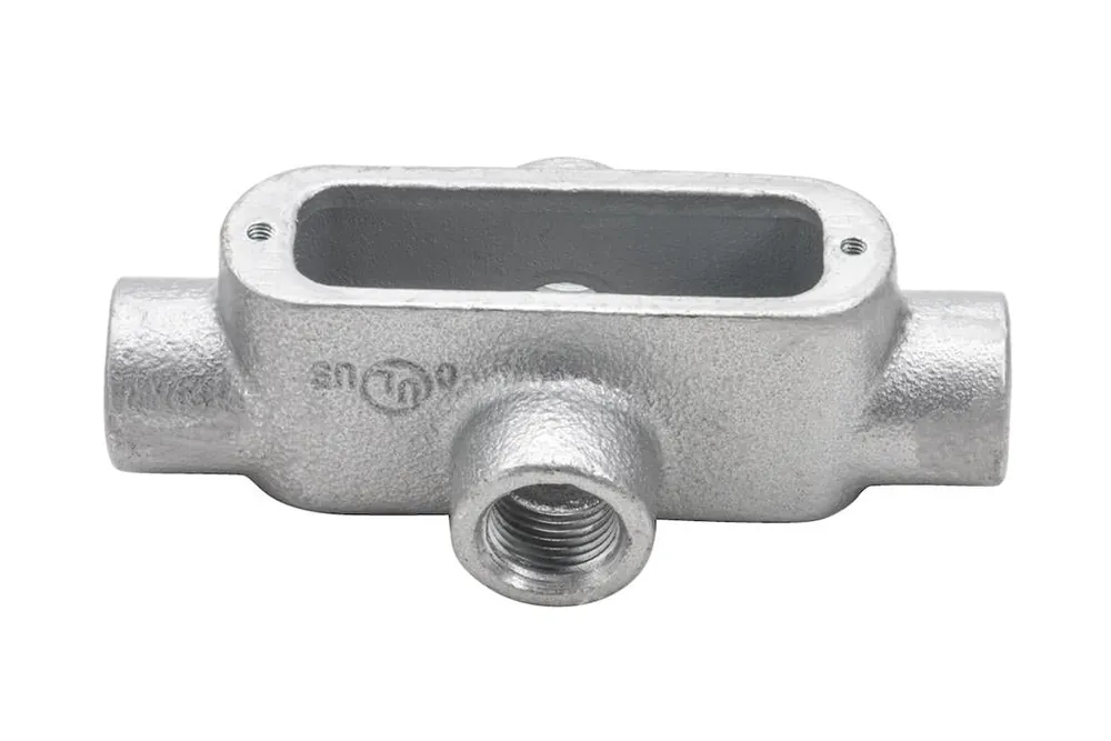 Topaz X5M 1-1/2 inches Malleable Rigid "X" Conduit Body