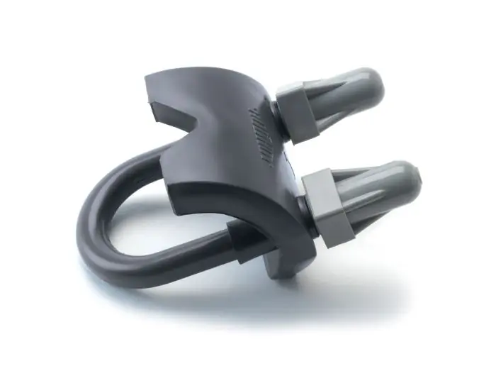 Robroy Pbra-1/2 Plasti-Bond REDH2OT PVC Coated Right Angle Clamp 1/2 in.