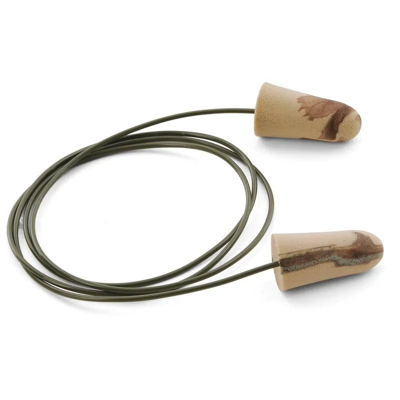 Moldex 6609 Camo Plugs Earplug One Size Disposable Tapered Corded