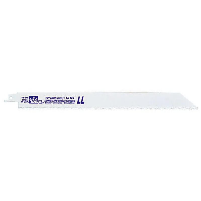 Ideal 36-048 Blade, Reciprocating, Metal Cutting, 12 IN, 14 TPI