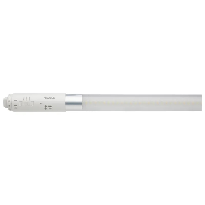 Satco-Nuvo S16435 18 Watt T8 LED CCT Selectable 120-277 Volt Single Or Double Ended Type-B Ballast Bypass