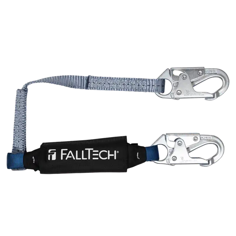 Falltech 8253 Viewpack Web Sal - Single Leg with 2 Snap Hooks, 3 feet