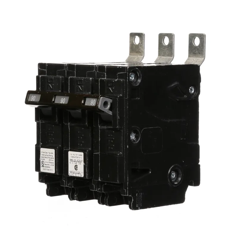 Siemens B390HH Panelboard Mounting Circuit Breaker 90A