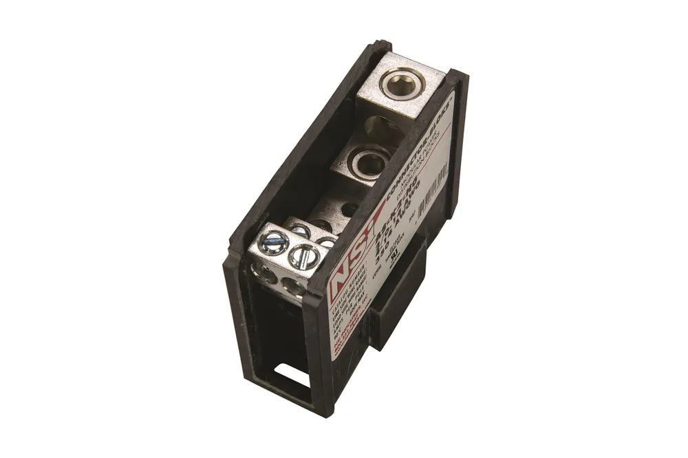 Nsi AS-K2-H6 (2) 2/0-14 Primary (6) 4-14 Secondary, Power Distribution Block