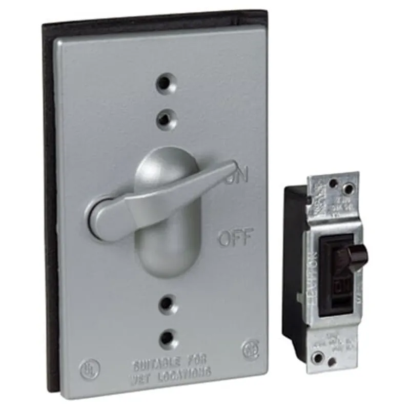 Red Dot CCT-1 Single Gang Weatherproof Receptacle Cover 15A 125V