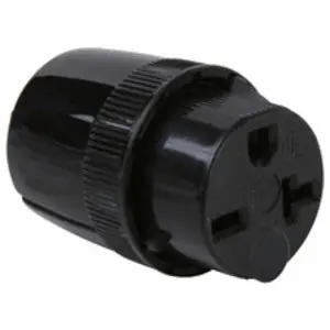 Legrand Pass & Seymour 5866-BK Str Bld Conn 3W 20A 250V Dead Front