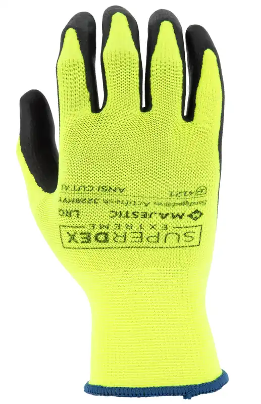 Majestic 3228HVY-M SuperDex Micro Foam Nitrile Palm Coated Glove on Nylon Shell
